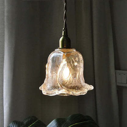 DecorBites™ Copper Glass LED Pendant Lamp: Modern Nordic Kitchen Dining Room Lighting