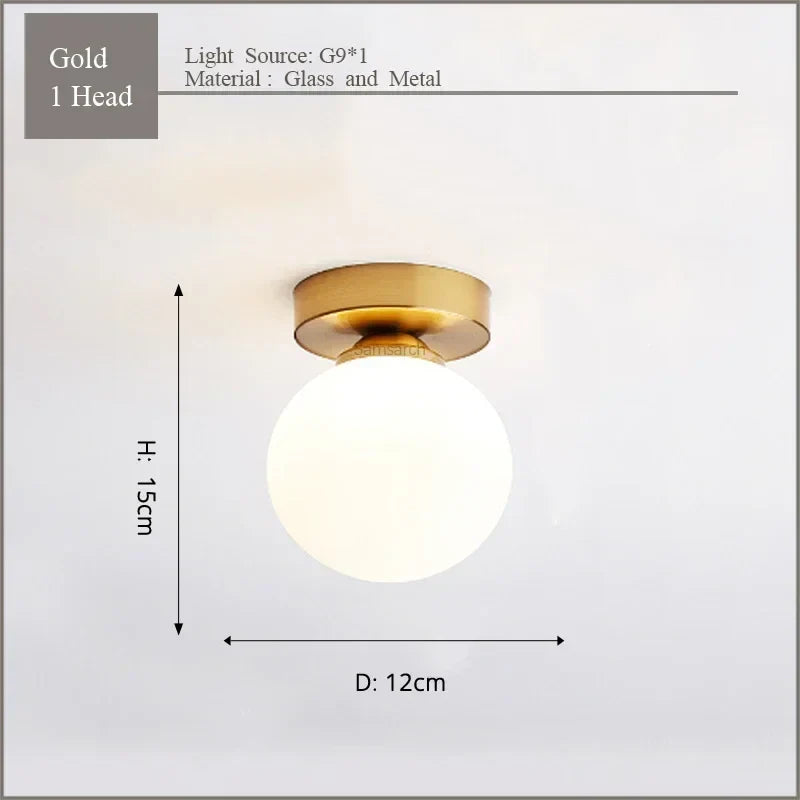 Gold Black LED Chandelier 18-Head For Bedroom