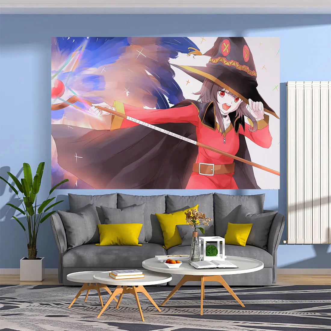 Decorbites™ Anime-Tapisserie Wandbehänge für Jugendzimmer oder Wohnheim-Dekoration