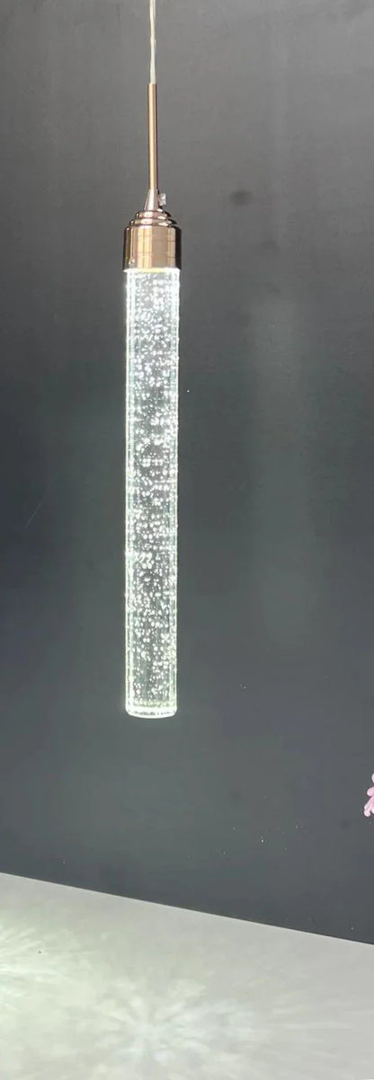 DecorBites™ Crystal LED Pendant Light for Dining Room, Living Room, and Bedroom