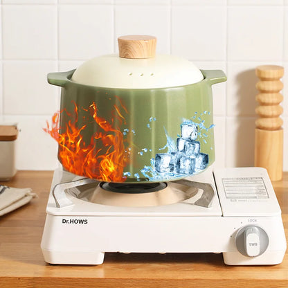 DecorBites™ Gas Stove Rice Cooker Casserole Pot - High Temperature Resistant Soup Pot