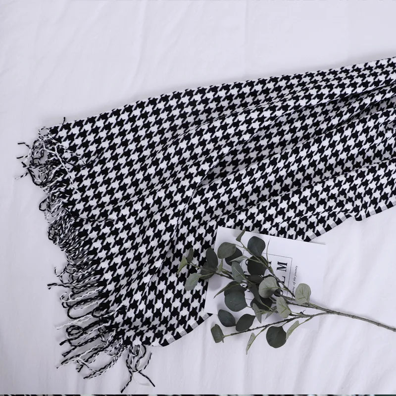 Decorbites™ Hahnentritt-Muster-Wurfdecke