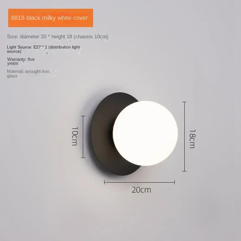 Decorbites™ LED-Wandleuchte mit G9 9W Glühbirne – Gold/Schwarze Wandapplikation für Schlafzimmer, Wohnzimmer