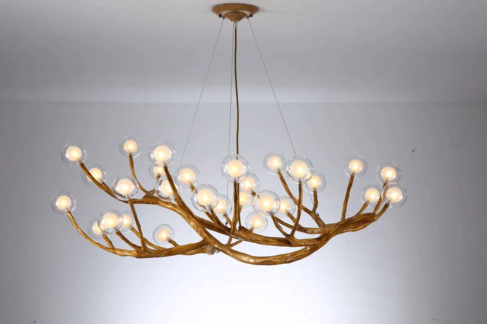 DecorBites™ Glass Bubble LED Pendant Light for Stylish Home Decor and Lighting Fixtures