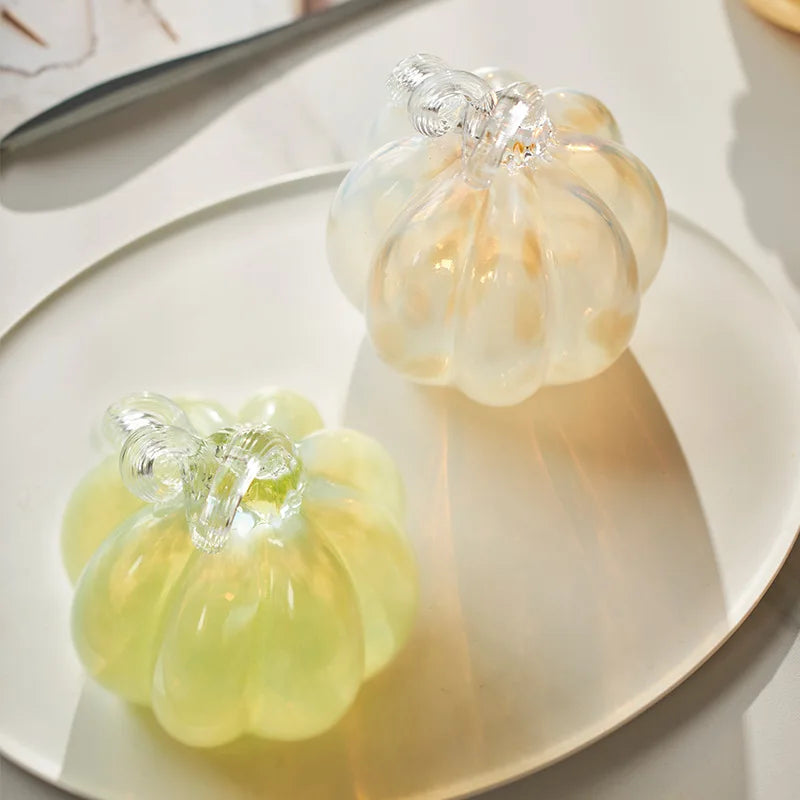 Decorbites™ Gradient-Glas-Kürbis-Dekorationsfigur für die Heimdekoration