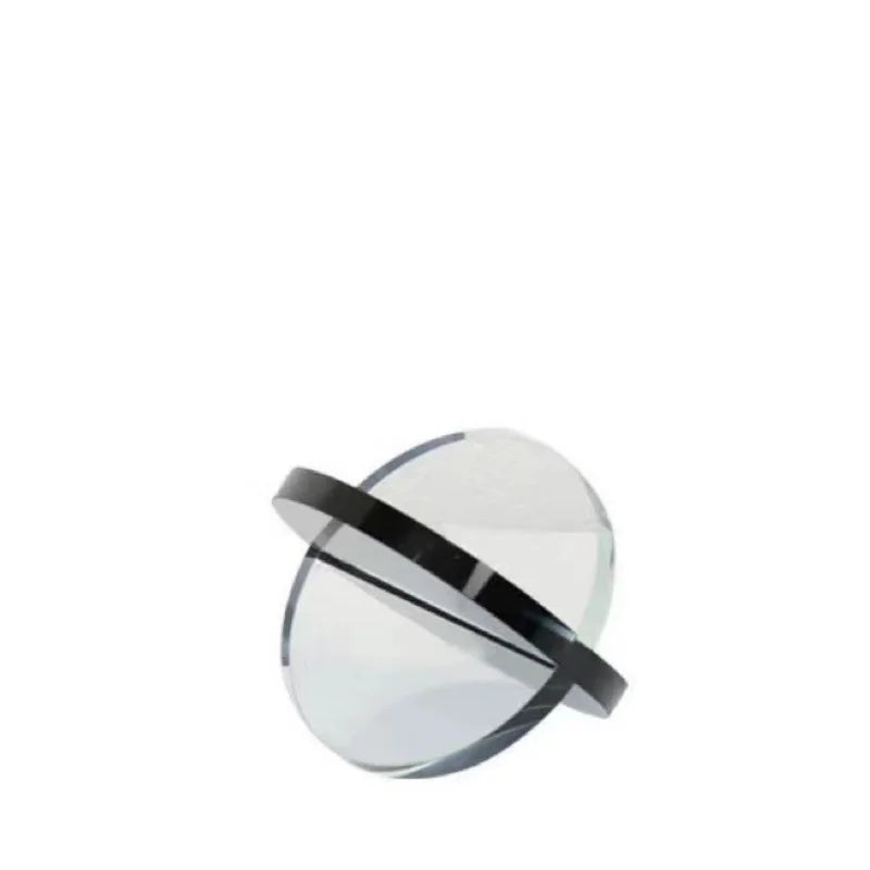 DecorBites™ Intersect Glass Ball Semicircle Decoration - Transparent Geometric Home Decor