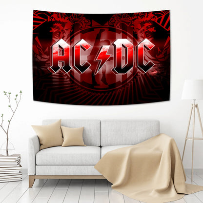 Decorbites™ AC/DC Band Wandbehang Wanddekoration für ästhetische Raumdekoration im Zuhause