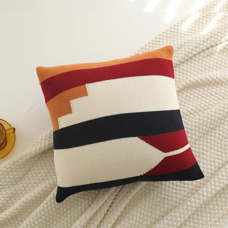 Decorbites™ Strick-Hussenbezug-Set für die Heimdekoration im Wohnzimmer, Schlafzimmer und auf der Sofaliege