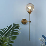 Gold Glass Mirror Light
