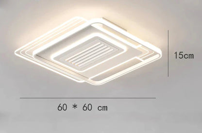Decorbites™ Kinderzimmer-Deckenventilator mit Fernbedienung & Licht - Moderner blattloser LED-Ventilator