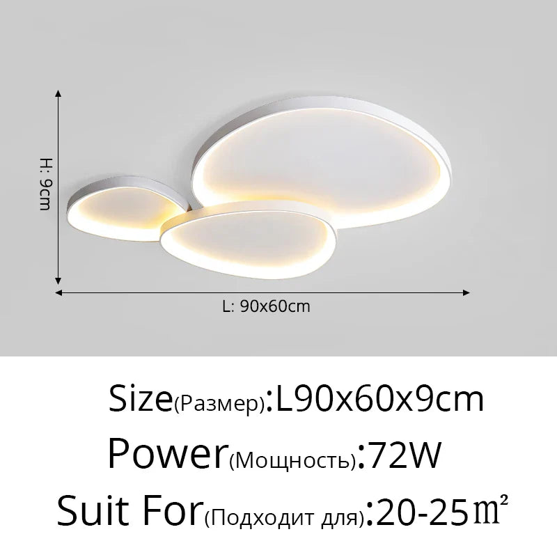 Bronze LED Indoor Chandelier