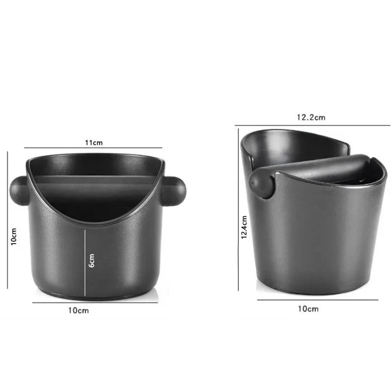Decorbites™ Espressoklopfbox mit abnehmbarem Stab und rutschfester Basis