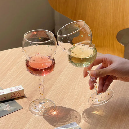 Decorbites™ Gem Spark Coupe Goblet Set - Bunte Kristall-Champagnerglas-Kollektion