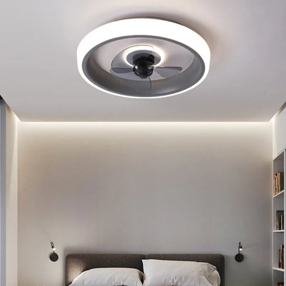 Decorbites™ 50 cm Deckenventilator mit unsichtbaren Flügeln, geräuschloser Betrieb für Schlafzimmer, Wohnzimmer