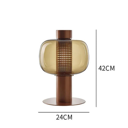 Decorbites™ Glas-Tischleuchte Modernes Design für Wohnzimmer und Schlafzimmer