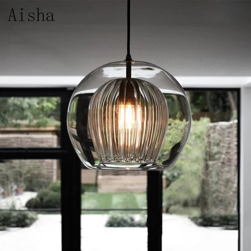 Decorbites™ Glas-Kugeln-LED-Hängeleuchte: Moderne nordische Küchen-Hängeleuchte für die Hausdekoration