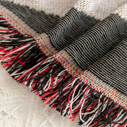 Decorbites™ Gestrickte Gobelin-Sofadecke - Leicht luxuriöse Dekorationsdecke für das Wohnzimmer, Nickerchen-Bettüberwurf, Picknick, Campingmatte