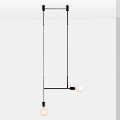 DecorBites™ Geometric Iron Pendant Lights for Dining Bedroom Cafe Indoor Decor