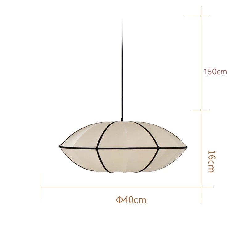 Decorbites™ Dänische Stoffleuchte Pendellampe Vintage-Kronleuchter E27-Birnen