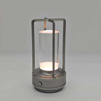 LED kristall tisch lampe Kunststoff Wiederaufladbare touch nacht lampe Schlafzimmer Nachttisch lampe Restaurant dekorative lampe 