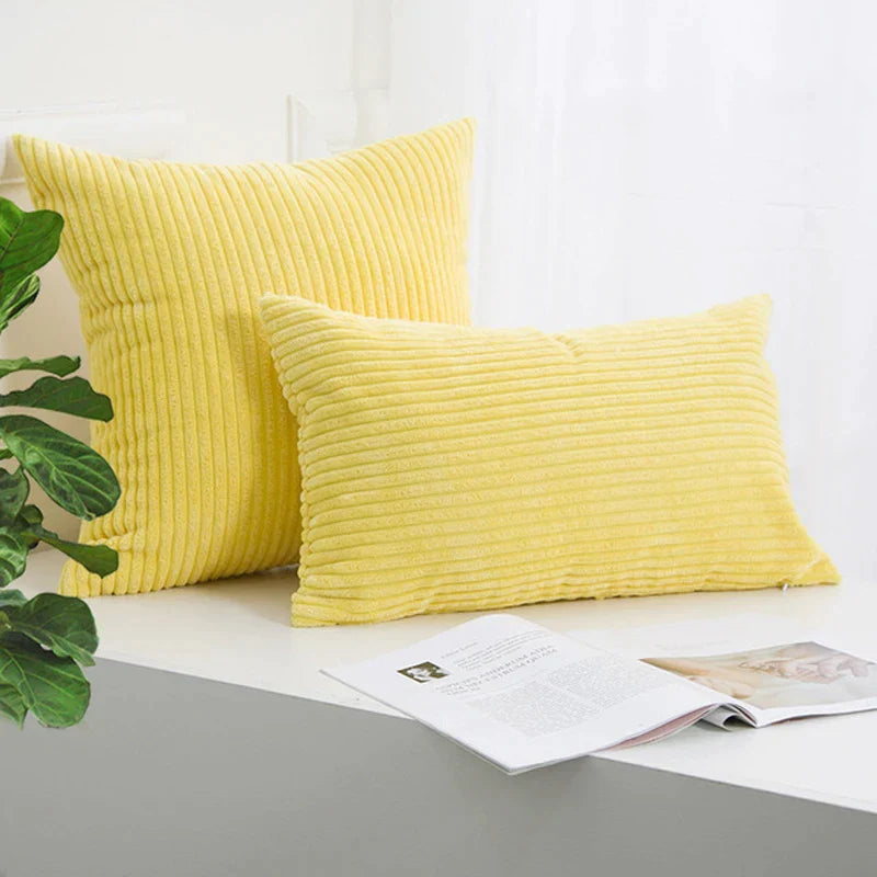 DecorBites™ Corduroy Striped Cushion Cover 30x50/40/45/50/55/60cm - Home Sofa Décor