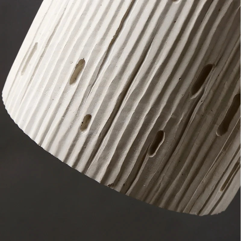 DecorBites™ Japanese Style LED Wall Light Cement Bedside Lamp with Pull Chain Switch