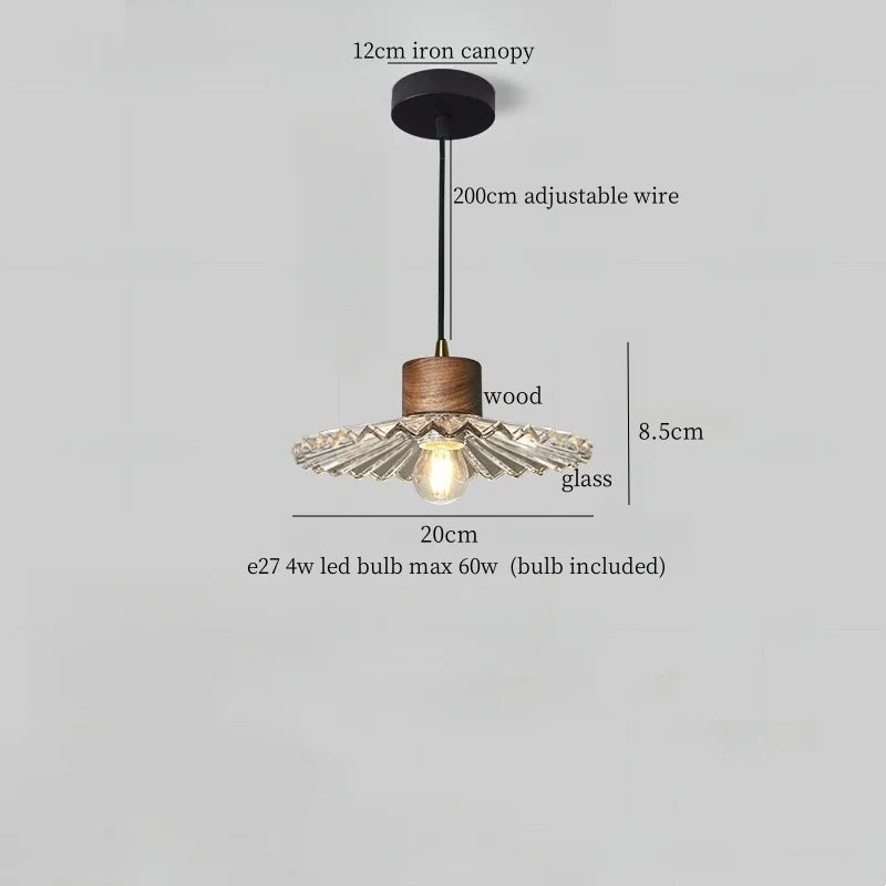Decorbites™ Glas-LED-Pendantleuchte – Moderne nordische Hängelampe für Zuhause und Esszimmer