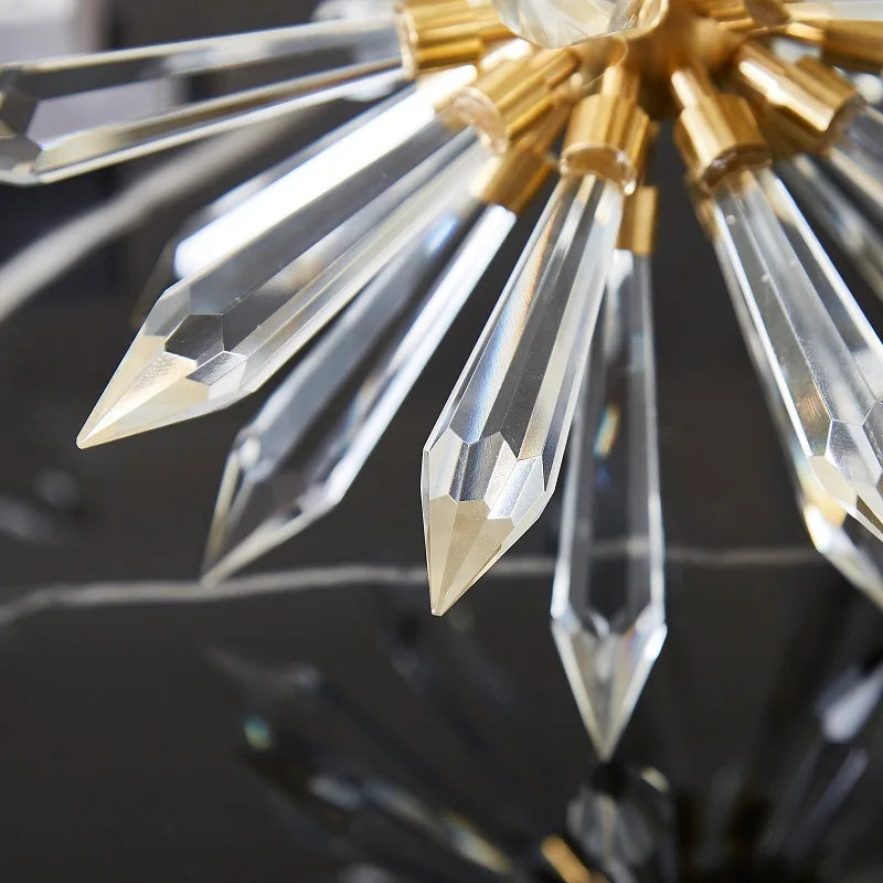 Decorbites™ Kristallkugel Akantosphäre Metall Handgefertigte Blume Heimdekoration