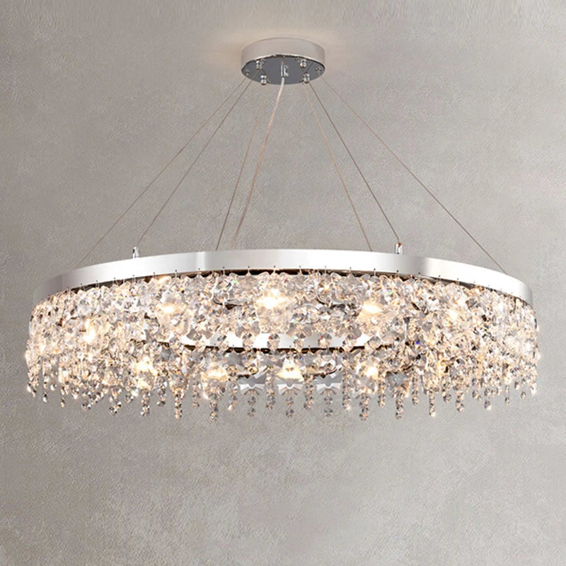 Decorbites™ Kristall-Leuchter: Moderne nordische LED-Wohnzimmerlampe