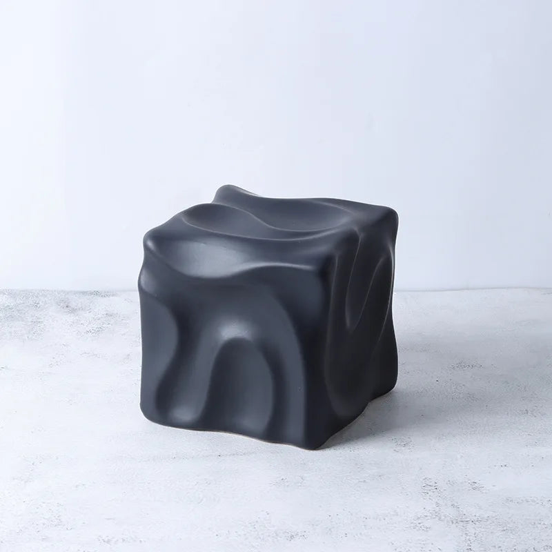 Gold Irregular Fold Figurine