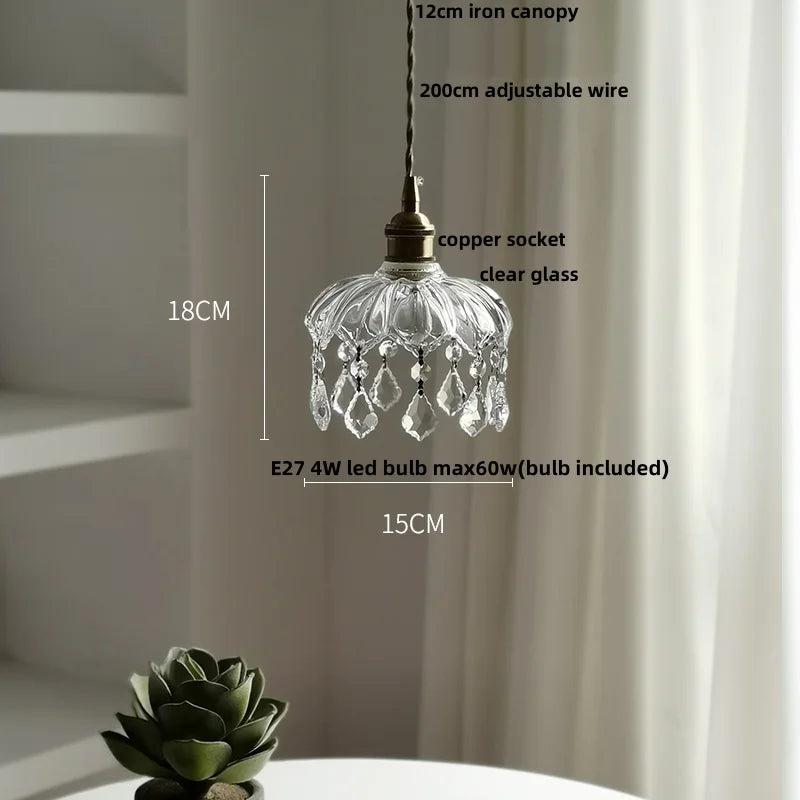 Decorbites™ Klar-Glas-LED-Hängeleuchten für Heimdekoration und Beleuchtung