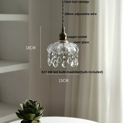 Decorbites™ Klar-Glas-LED-Hängeleuchten für Heimdekoration und Beleuchtung