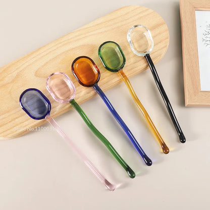 Decorbites™ Glas-Dessertlöffel-Set