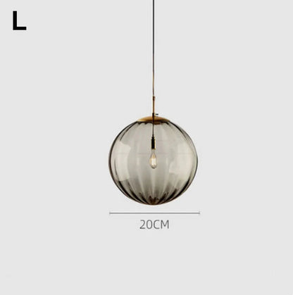 Decorbites™ Glas-Kugelluster-Hängeleuchten - Modernes nordisches Design für Küche, Schlafzimmer oder Restaurant
