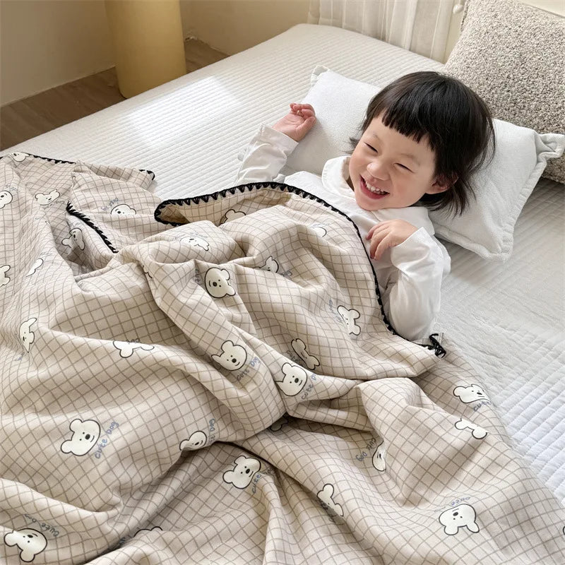 Printed Cooling Summer Blanket