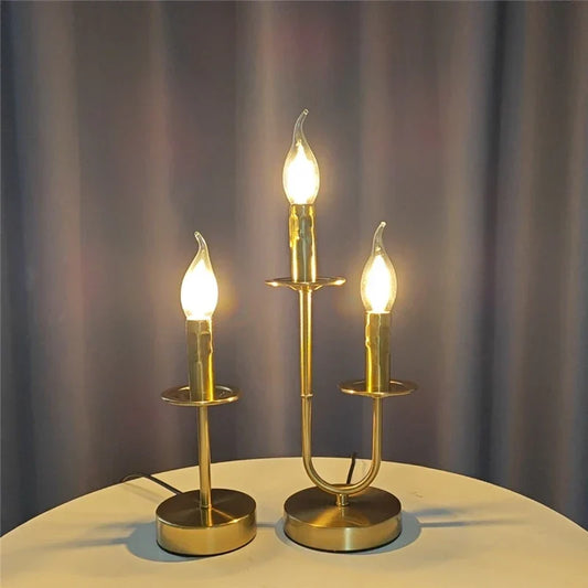 Decorbites™ Industrielle Retro Kerzen Stehlampe für Wohnzimmer Schlafzimmer Arbeitszimmer