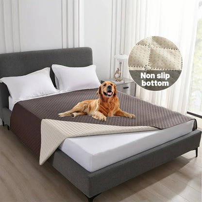 Decorbites™ Hunde-Bettbezug: Wasserdichtes & rutschfestes Haustier-Decke für Möbel & Auto
