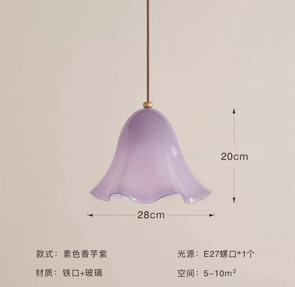 Decorbites™ Glas-Hängeleuchten LED E27 Warmes Ambiente Modern Bunte Pendellampe