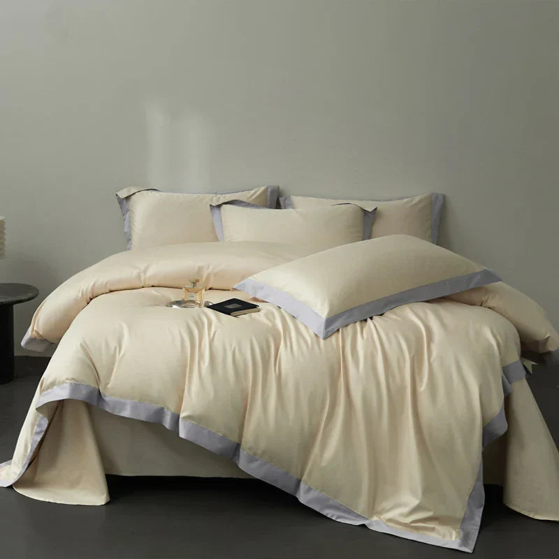 Decorbites™-Ägyptische Baumwolle Hotel-Stil Bettwäsche-Set 1000TC Queen King Daunenbettdecke Bezug Laken Kissenbezüge