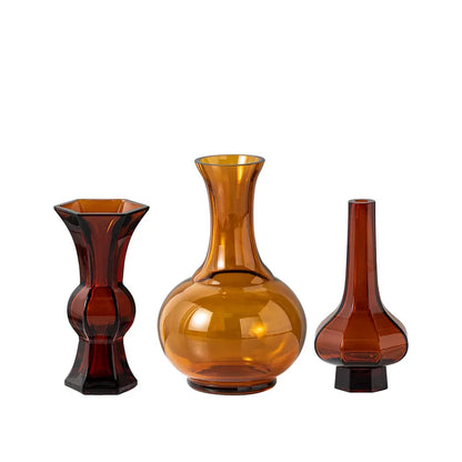Decorbites™ Grünes Glas Geometrie Vase Hydroponik Terrarium Heimdekoration Zubehör
