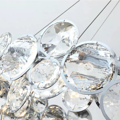 Decorbites™ Kristall-LED-Kronleuchter: Moderner nordischer Stil Luxus-Hängeleuchte für Wohnzimmer, Schlafzimmer, Esszimmer