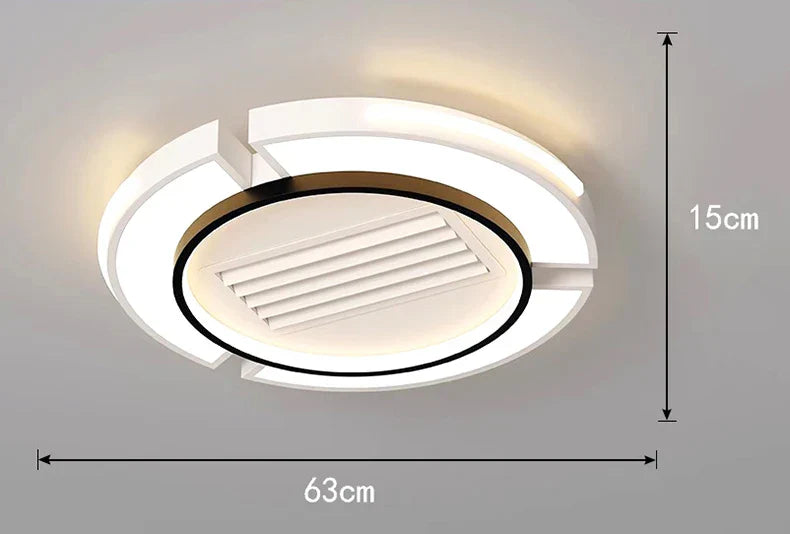 Decorbites™ Kinderzimmer-Blattloser Deckenventilator mit Fernbedienung und Licht