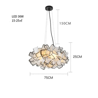Decorbites™ Clizia LED-Kronleuchter – Neues Design Acryl Aufhängung Schlafzimmer Café-Lichter