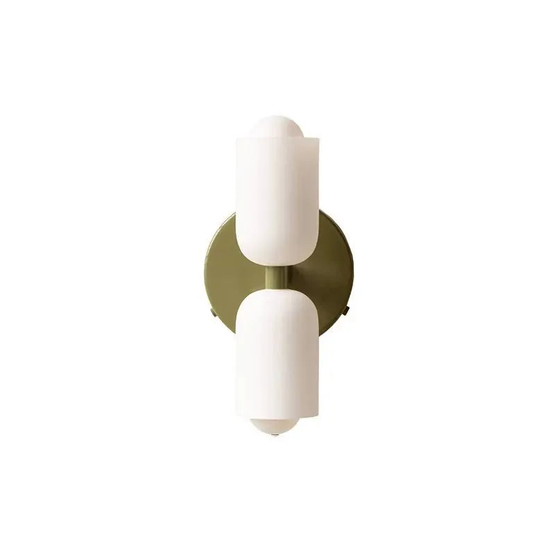 DecorBites™ Double Head Glass Wall Light for Bedroom, Living Room, Bathroom Décor