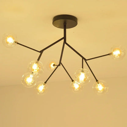 Decorbites™ Heracleum Firefly Glas Kugelleuchter - Luxusbeleuchtung für Treppenhaus und Esszimmer