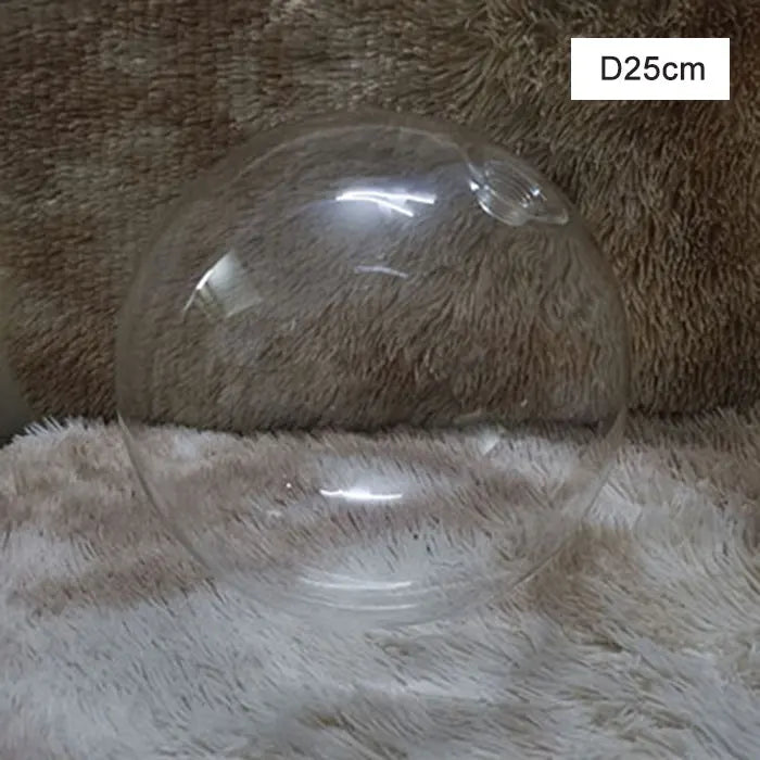 Decorbites™ Glas-Schirmabdeckung Ersatz mit 2 cm Fittingsöffnung für Globusgrößen D8cm-D25cm