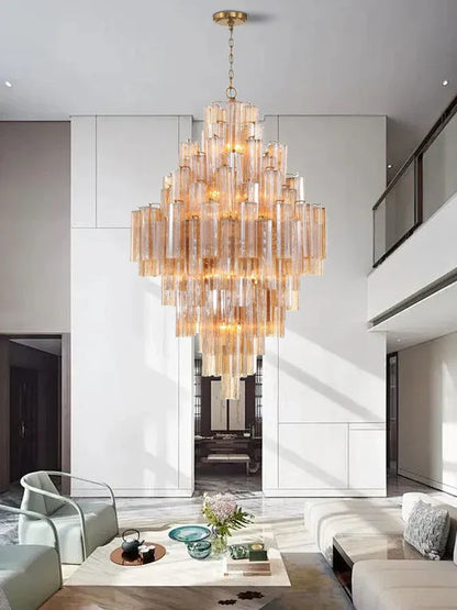Decorbites™ Große Weiße Glas-Deckenleuchte als Anhängerleuchte für die Wohnraumausstattung