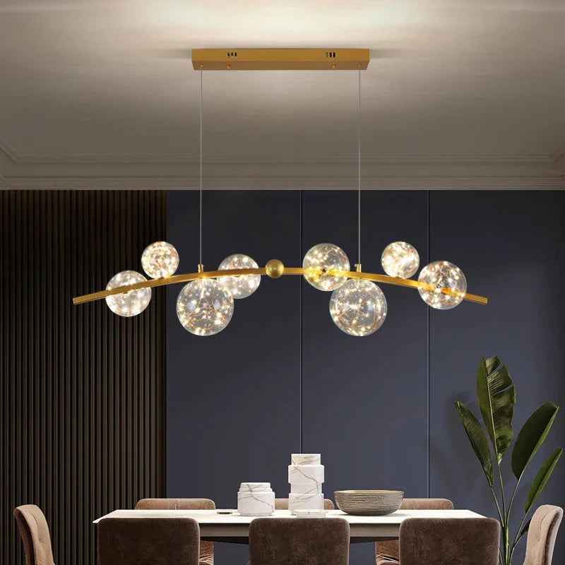 Decorbites™ LED-Kronleuchter: Luxuriöse Innenbeleuchtung für modernes Wohnen, Küche oder Esszimmer