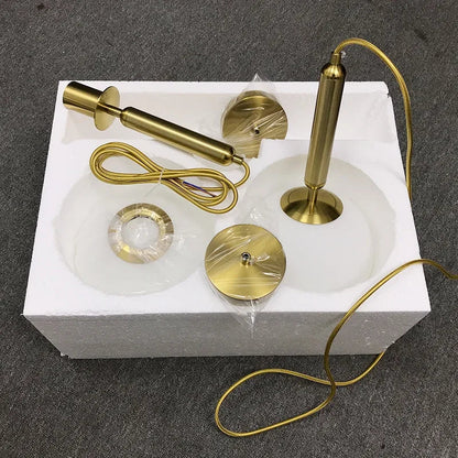 Decorbites™ Gold-Glas-Kugelleuchter für luxuriöse Dekoration im Esszimmer & Schlafzimmer