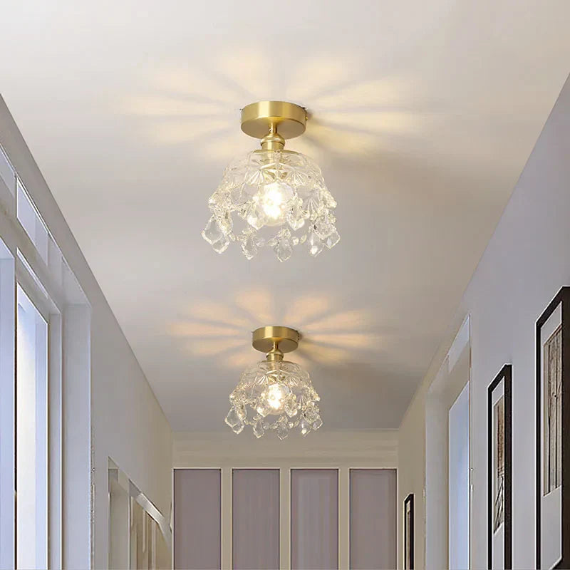 Decorbites™ Kristall-LED-Deckenleuchte Luxuriöser moderner Kronleuchter für Wohnzimmer Flur